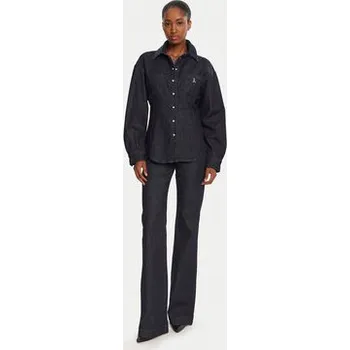 Patrizia Pepe džínová košile 8C0795/D113-CA74 Tmavomodrá Regular Fit 46