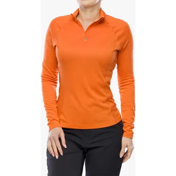 Dámská mikina Dámská funkční mikina Montane Dart Zip Neck - tigerlily