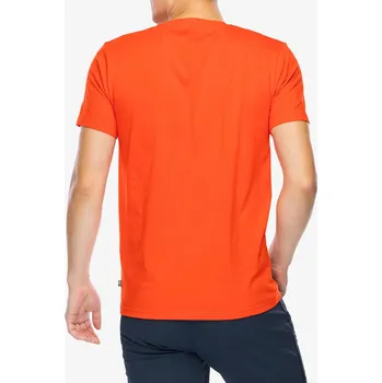 Pánská móda Bavlněné tričko Fjallraven 1960 Logo T-Shirt - flame orange