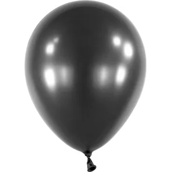 Balónek Balonky černé perleťové – 28 cm/11", Pearl Jet Black, 50 ks
