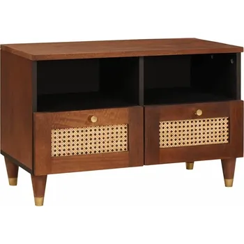 Komoda vidaXL Televizní skříň Hnědá 70 x 33,5 x 46 cm Masivní mangové dřevo [4018881]