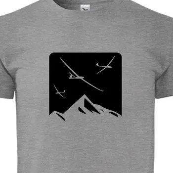 Pánské tričko Tričko Cestování | Tričko Nad vrcholy hor