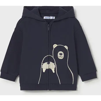 Kojenecké oblečení Mikina Mayoral 2428.3E.Baby.9BYA námořnická modř 59X, vel. 68