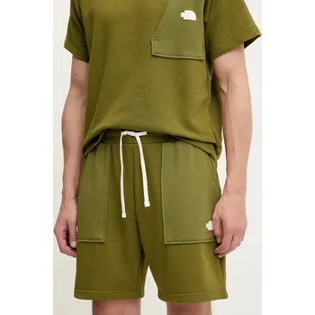 Pánské kraťasy Kraťasy The North Face Terry Regular pánské, zelená barva, NF0A8C29PIB1 91X, vel. XL