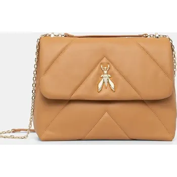 Kabelka Kožená kabelka Patrizia Pepe CBA302.L006 béžová 80A, vel. ONE SIZE