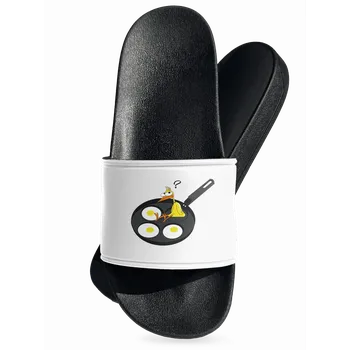 Pánské pantofle Bastard Kuře pantofle White