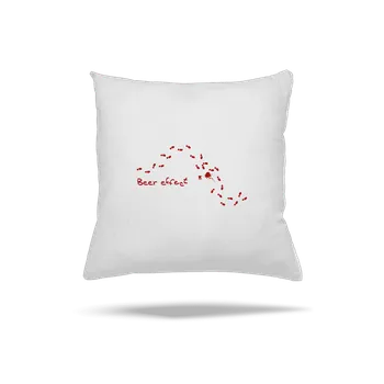 Polštář Bastard Beer effect polštář White