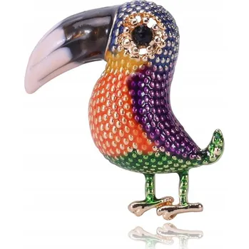 Brož Pinets B792 vícebarevná Brož s tukanem