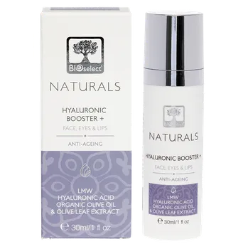 Hyaluronic booster proti stárnutí na obličej, oči a rty 30ml BIOselect® NATURALS
