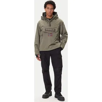 Pánská móda Napapijri Bunda anorak Rainforest Next NP0A4IB9 Khaki Regular Fit L