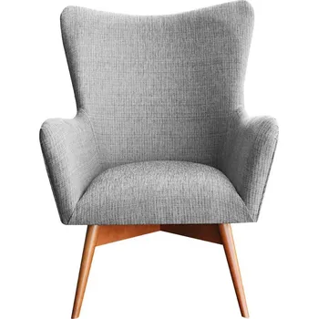 Křeslo Křeslo Wesley s dekorativním polštářem - Happy Barok hygge 2544, orzech 77x95 cm