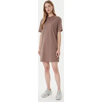 Dámské šaty Nike Každodenní šaty DV7882 Hnědá Relaxed Fit M