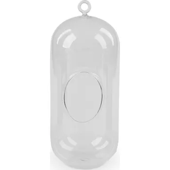 Aerárium / skleněný válec 11x25 cm, barva transparent