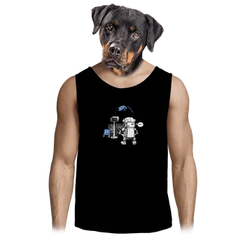 Pánské tílko Bastard Kosmonaut pánské tílko Black