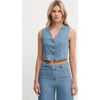 Dámská vesta Vesta Morgan COSHEL modrá 55X, vel. 44