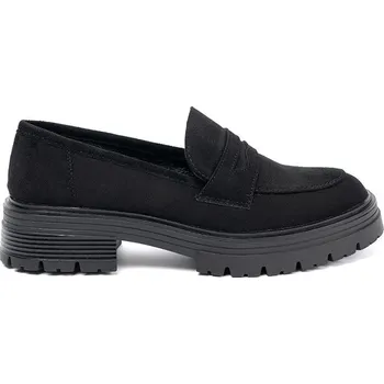 Dámské polobotky Diamantique Pěkné dámské polobotky černé na platformě 37