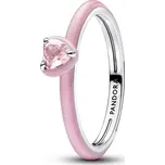 Pandora Originální růžový prsten ze stříbra ME 193088C02 56 mm + 2 měsíce na vrácení zboží