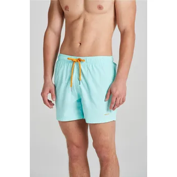 Pánské plavky PLAVKY GANT SWIM SHORTS TURQUOISE MIST