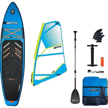 Paddleboard Paddleboard STX WindSUP Hybrid Cruiser Family 11'2 TEAL/ORANGE komplet s plachtou - nafukovací - plocha: 2,0m