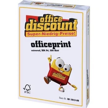 Kancelářský papír Kancelářský papír OfficePrint univerzální A4 80 g/m² 500 listů