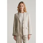 BLEJZR GANT SLIM STRETCH LINEN BLAZER SOFT OAT