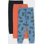 Sinsay - Sada 3 kalhot joggers - oranžová - 015FT-22X - 015FT-22X-110