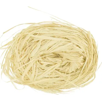 Stuha Lýko přírodní RAPHIA bílá 50 g