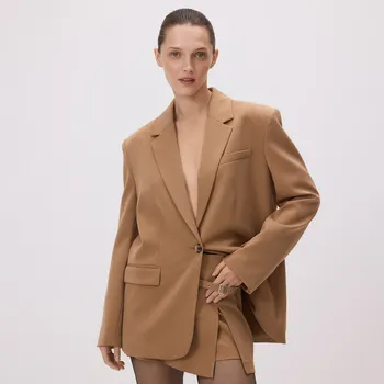 Dámská sukně Reserved - Kraťasová sukně se sponou - béžová - 302FT-80X - 302FT-80X-XS