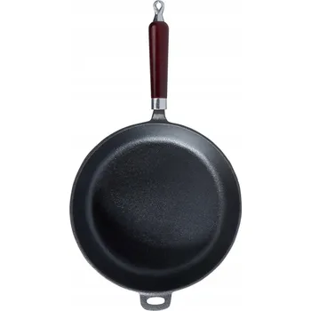 Pánev Litinová pánev tradiční bez povrchové úpravy pro smažení dušení talíř 28 cm