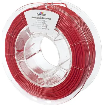 Příslušenství k 3D tiskárně Filament Spectrum S-Flex 98A 1.75mm Bloody Red 0.25kg