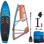 Paddleboard STX WindSUP Hybrid Cruiser Family 11'2 TEAL/ORANGE komplet s plachtou - nafukovací - plocha: 3,6m