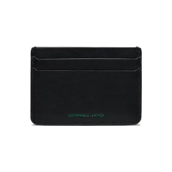 Peněženka Tommy Jeans Pouzdro na kreditní karty Tjm Heritage Leather Cc Holder AM0AM12085 Černá OS