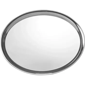 Servírovací Tác Podnos Gastro ovál 25,5x19 ,3 cm nerez lesk