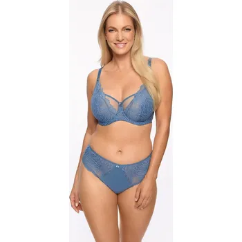 Dámské oblečení Modrá krajková podprsenka bez kostic Gaia Jessia, modrá 80B i384_40421975
