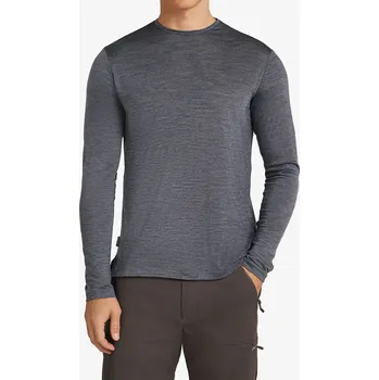 Pánská mikina Mikina bez kapuce Icebreaker Merino 125 Cool-Lite Sphere III LS Tee - midnight navy hthr