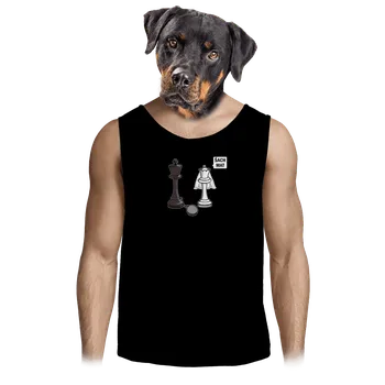 Pánské tílko Bastard Šach mat pánské tílko Black