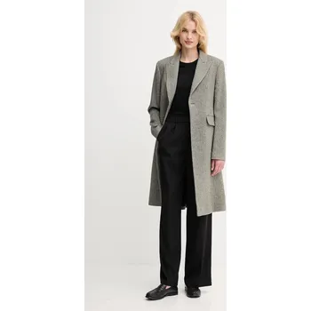 Dámský kabát Vlněný kabát Polo Ralph Lauren 211966522 béžová 80X, vel. 34