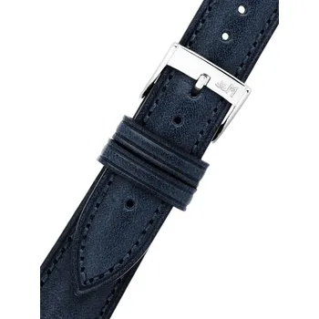 Kožený řemínek Morellato Reggiani 6122E40.062 M, modrý - 16 mm