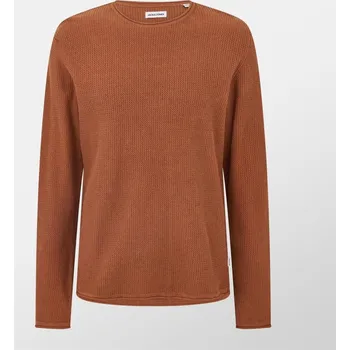 Pánský svetr Jack and Jones JJ Carpenter Crew Sweatshirt Mocha Bisque XL