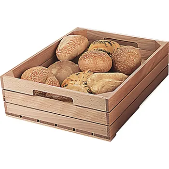 chlebník CONTACTO dřevěná krabice GN 1/1, výška: 100 mm, délka: 530 mm, šířka: 325 mm