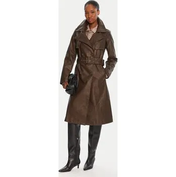 Dámský kabát Guess Trenčkot W5YL32 WHGT0 Hnědá Regular Fit XL