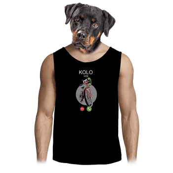 Pánské tílko Bastard Kolo volá pánské tílko Black