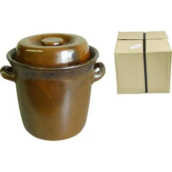 Zelák KERAMIK ZÁBŘEH Keramický zelák 5L + víko (17,5/19cm)