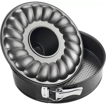 Forma na pečení Forma dortová Zenker Black 24 cm, 2 dna