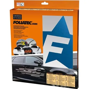 Polep vozidla Dekorační polep FOLIATEC ''F-STAR'', barva: modrá chromová matná
