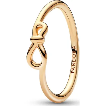 Oblečení a móda Pandora Pozlacený prsten Uzel nekonečna Shine Moments 168898C00 50 mm + 2 měsíce na vrácení zboží