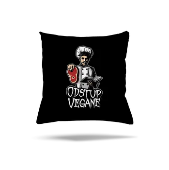 Polštář Bastard Odstup vegane polštář Black