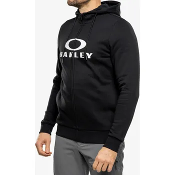 Pánská mikina Mikina s kapucí Oakley Bark Fz Hoodie 2.0 - black/white