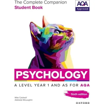 Cizí jazyk A Level Psychology: The Complete Companions for AQA Psychology A Level: Year 1 and AS Student Book, 6th Edition - Cardwell, Mike a McLaughlin, Adelaide