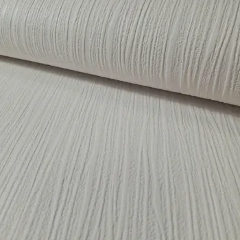 Tapeta TAPETY TAPETA HRUBÁ STRUKTURA POZADÍ PROUŽKY KRÉMOVÁ VINYLOVÁ